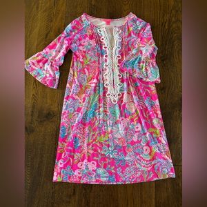 Lilly Pulitzer shift dress size small pink